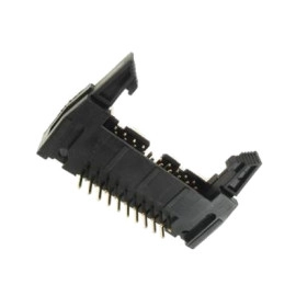 Konektor IDC print 20p 2,54mm muški 90° +kvačica