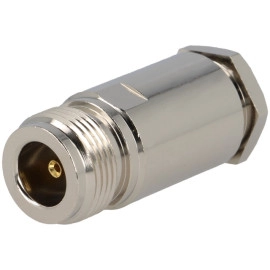 Konektor N ženski za kabel RG58; klamp - tip