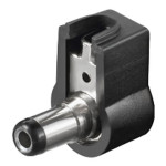 Utikač DC 5,5x2,5 L=9mm za kabel; kutni