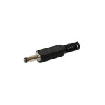 Utikač DC 3,4x1,0  L=9,5mm za kabel