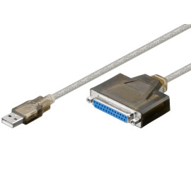 Kabel D-25 ženski / USB 1.1 A muški 1,5m - - - - -