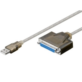 Kabel D-25 ženski / USB 1.1 A muški 1,5m - - - - -