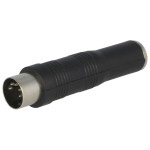 Adapter 6,35 stereo ženski / DIN 5p muški 180°