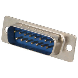 Konektor DB 15p muški za kabel; 5A