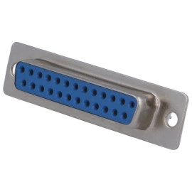 Konektor DB 25p ženski za kabel; 5A