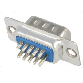Konektor VGA DB 15p muški za kabel