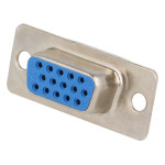 Konektor VGA DB 15p ženski za kabel; 5A