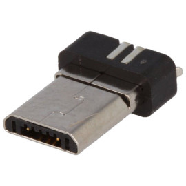Konektor USB micro-B; print SMD muški 5p