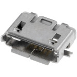 Konektor USB micro AB-print SMD ženski 5p