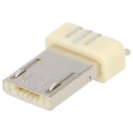 Konektor USB micro A-print SMD muški 5p