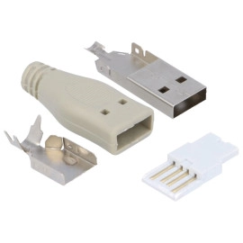 Konektor USB A muški za kabel + kučište