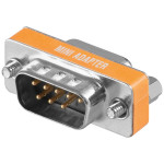 Adapter 9p muški / 9p ženski NULL MODEM mini