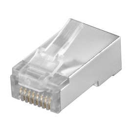 Utikač mikro 8/8 (RJ45) CAT5e muški oklopljeni