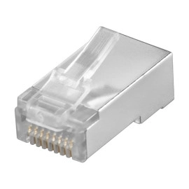 Utikač mikro 8/8 (RJ45) CAT5e muški oklopljeni