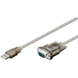Kabel USB 2.0 A muški na DB9 muški 1,5m