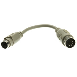 ADAPTER DIN5 M na PS/2 MINI DIN6 Ž