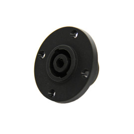 Utičnica SPEAKON 4p 50mm okrugla za kućište- - - -