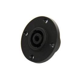 Utičnica SPEAKON 4p 50mm okrugla za kućište- - - -