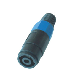Utičnica SPEAKON 4p za kabel + uvodnica