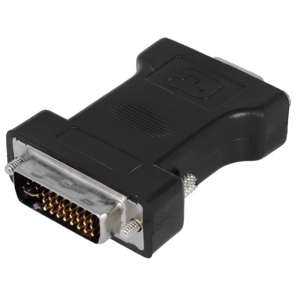 Adapter DVI-I (24+5) muški na VGA D-15 ženski Adapter DVI-I (24+5) muški na VGA D-15 ženski