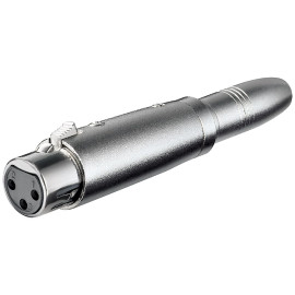 Adapter XLR ženski / 6,35mm mono ženski