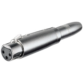 Adapter XLR ženski / 6,35mm mono ženski