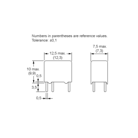 Relej 3VDC 1A 1xU 60R G5V-1 3VDC Omron