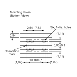 Relej 5VDC 1A 1xU 167R Omron