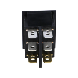 Prekidač vaga 2xON-OFF 2x3pin 250V 10A s tinjalic.