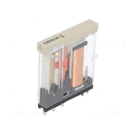 Relej 21VDC 6A 1xU 100mR Omron