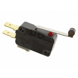 Prekidač mikro 16A 250V + kotačić 25,5mm; 6.3x0.8