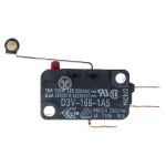 Prekidač mikro 16A 250V+kotačić 25mm 4,8x0,5 1,96N