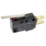 Prekidač mikro 16A 250V s polugom 27,1mm; 6,3x0,8