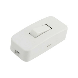Prekidač za kabel vaga 230V 4A bijeli