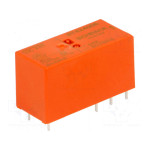 Relej 6VDC 8A 2xU 90R 6-1393243-1 TE Connectivity