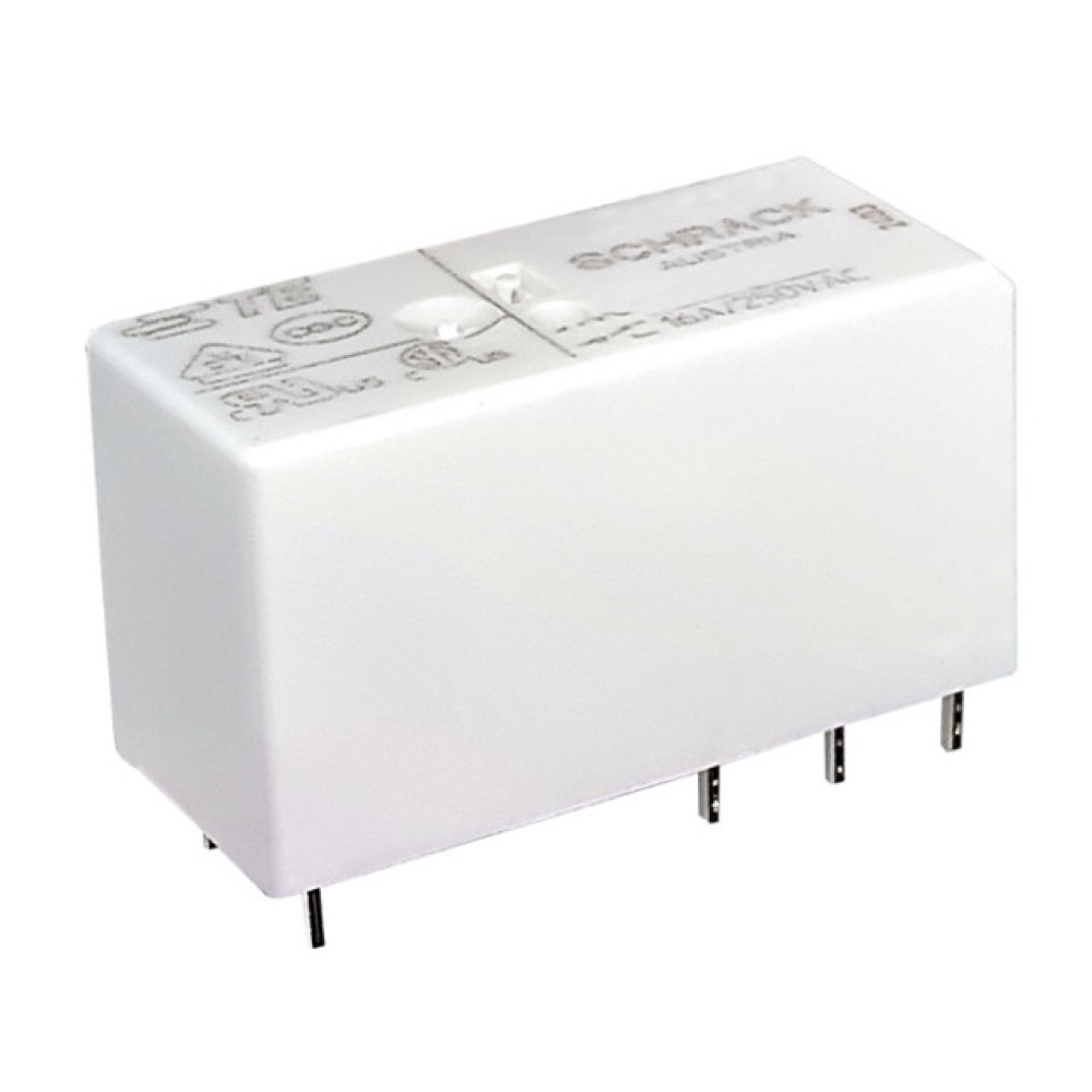 Relej 6VDC 8A 2xU 90R 6-1393243-1 TE Connectivity