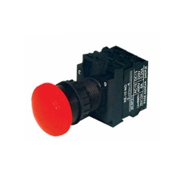 Taster PBN22-4 11 NO/NC; gljiva; 250V/4A; Končar