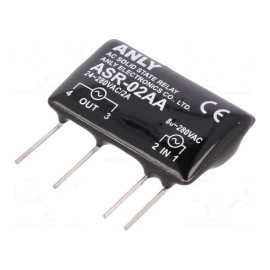 Solid state relej 24-280VAC; 80-280VAC; 2A SIP4