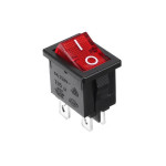 Prekidač vaga ON-OFF 2x2pin 6A 250V s tinj.crveni