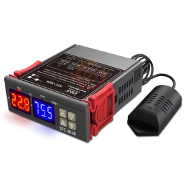 Termostat digitalni + vlaga -20-80°C 24VDC STC3028