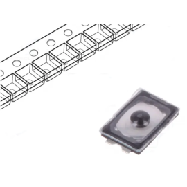 Taster 0,6mm SMD 3x2mm 0,02A 12V ležeći SMT