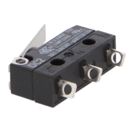 Prekidač mikro 10A 230V s polugom IP67 9,3x20x6,45