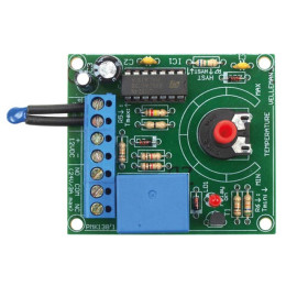 Termostat modul 12VDC 5-30C° 54x62x28mm VM137