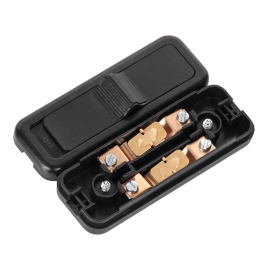 Prekidač za kabel klizni 230V 2A crni 66x23x13mm