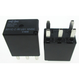 Relej auto 12VDC 35A/20A 123R; 301-1C-C-R1