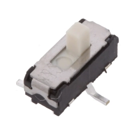 Prekidač klizni ON-ON 1x2pin 0,3A 6VDC za ploćicu