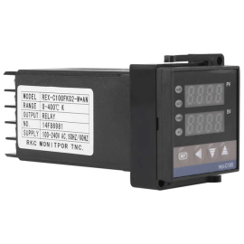 Termostat digitalni 0-400°C 230VAC 3A; relej; PID