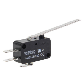 Prekidač mikro 10A 230VAC s polugom 53mm Highly