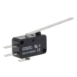 Prekidač mikro 10A 230VAC s polugom 53mm Highly