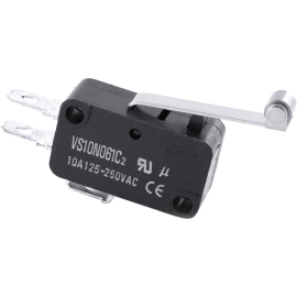 Prekidač mikro 10A 230VAC + kotačić 28mm Highly